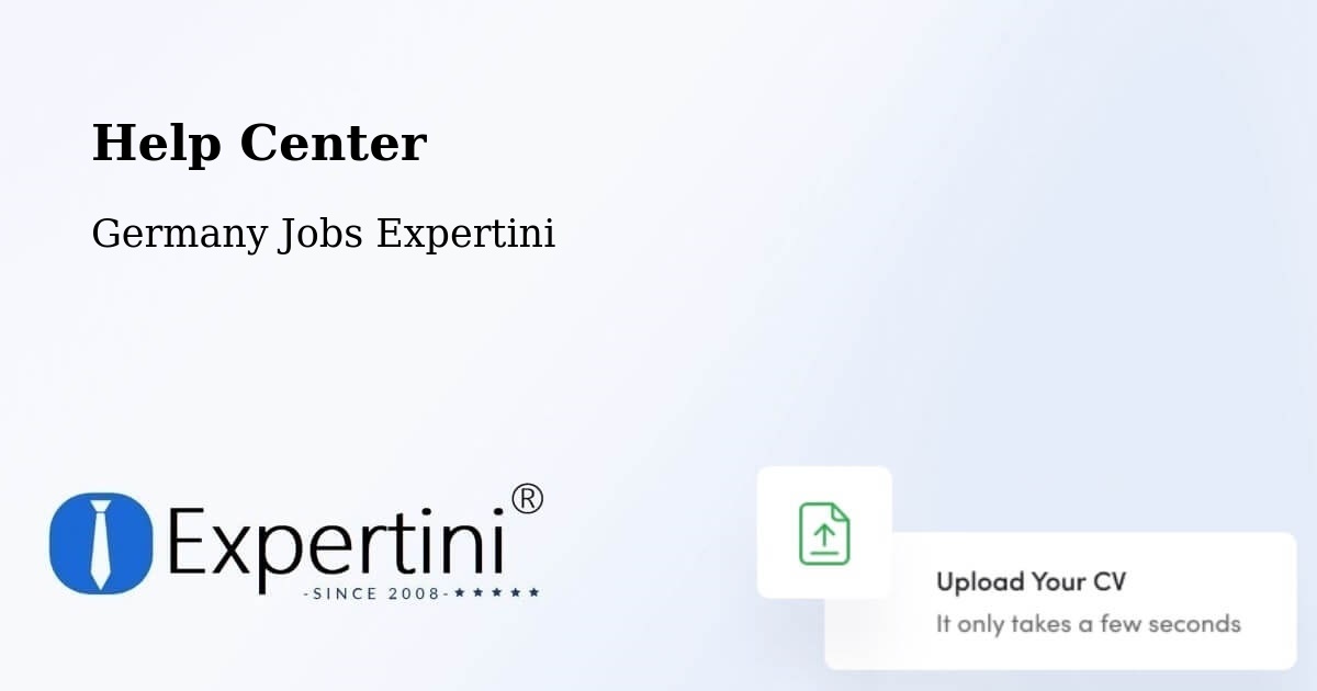 Help Center – Herzogenaurach - Germany Jobs Expertini