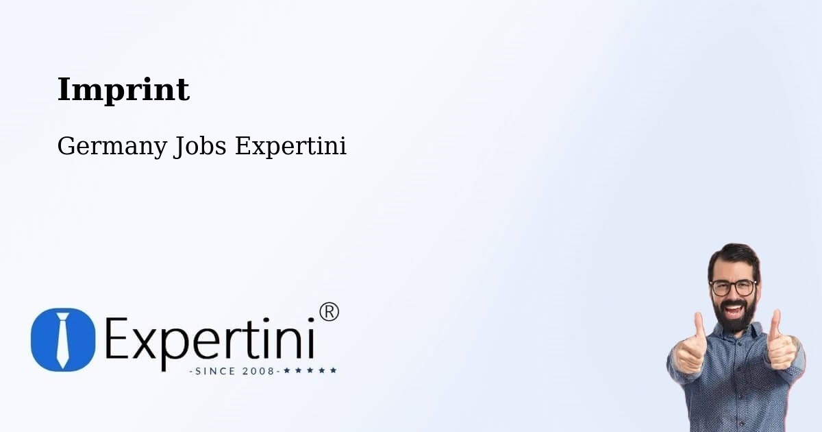 Imprint – Herzogenaurach - Germany Jobs Expertini