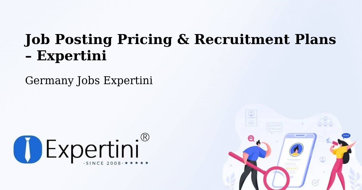 Job Posting Pricing & Recruitment Plans – Herzogenaurach - Herzogenaurach, Germany Jobs Expertini