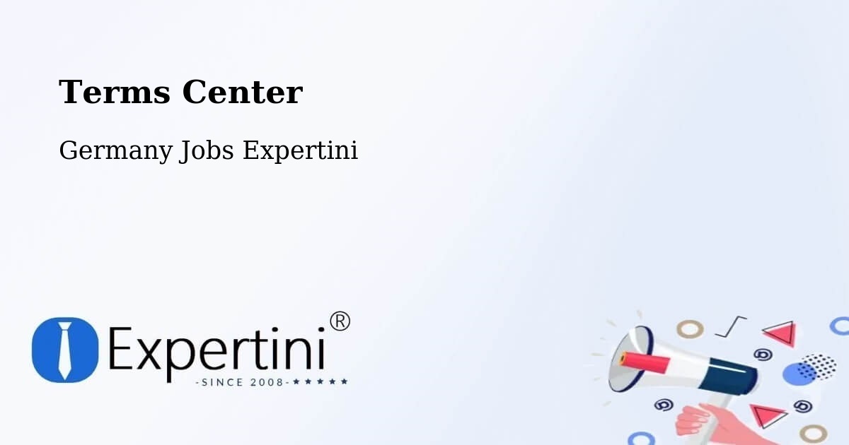 Terms of Service – Herzogenaurach - Germany Jobs Expertini